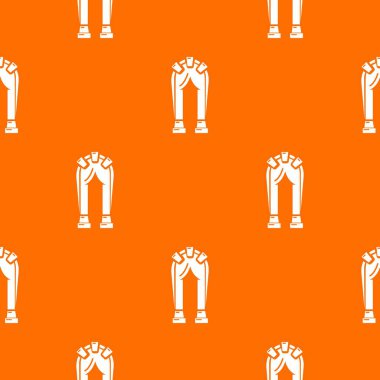 Archway tarih desen vektör turuncu