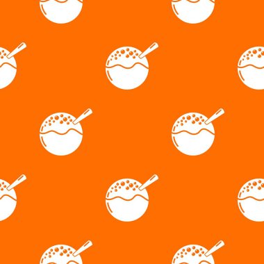 Hanami dango desen vektör turuncu