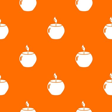 Mum spa desen vektör turuncu