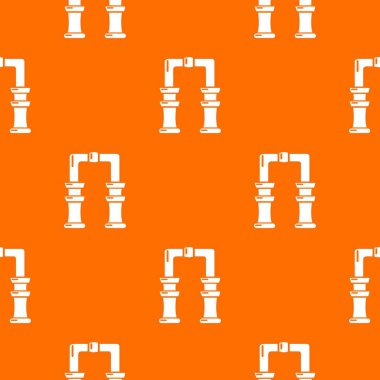 Archway desen vektör turuncu