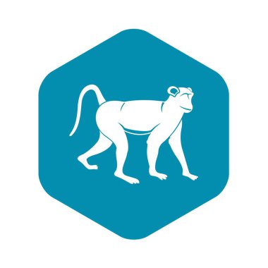 Maymun simgesi, basit tarzı