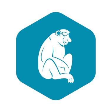 Orangutan simgesi, basit tarzı