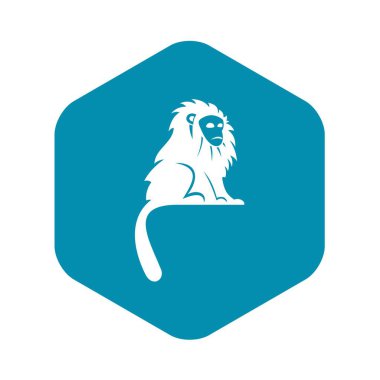 Kıllı maymun simgesi, basit tarzı