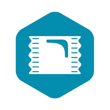 Şeker simge, basit stil paketi