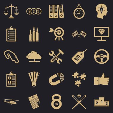 Subdual Icons set, basit tarzı