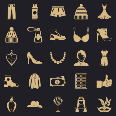 Stil simgeler kümesi, basit tarzı