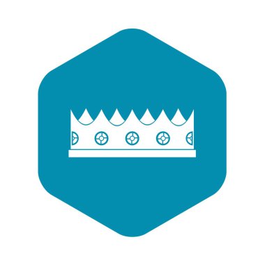 Küçük taç simgesi, basit tarzı