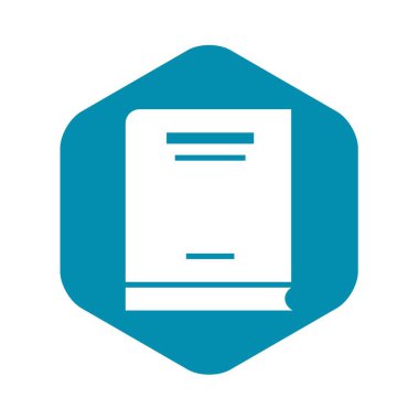 Ekonomi kitap simgesini, basit tarzı