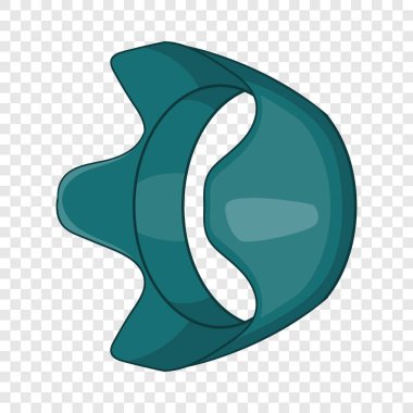 Lens koruma simgesi, karikatür tarzı