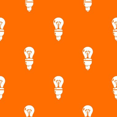 Ampul desen vektör turuncu