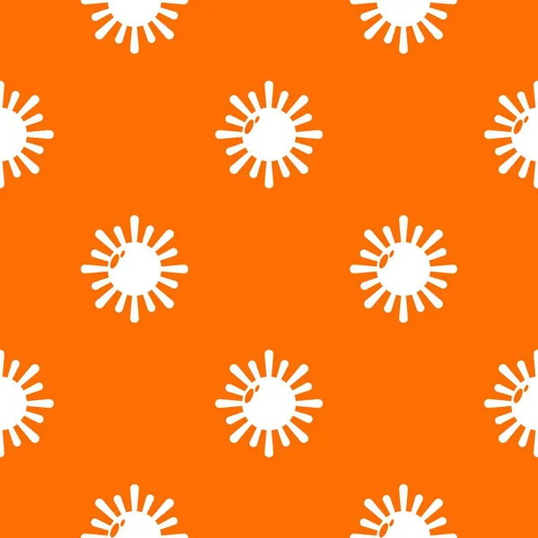 Sonnenmustervektor orange — Stockvektor