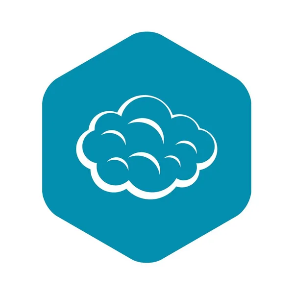 Icône Cloud d'été, style simple — Image vectorielle