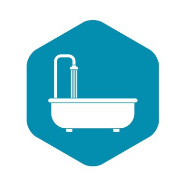 Banyo simgesi, basit tarzı