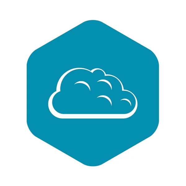 Icône Storm Cloud, style simple — Image vectorielle