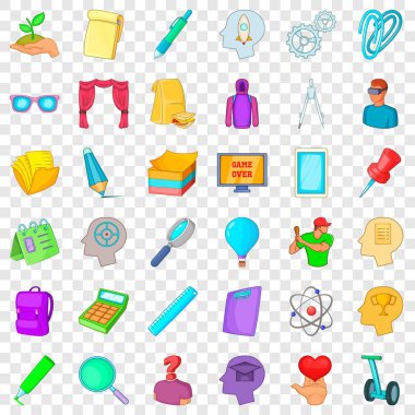 Enstitü simgeler kümesi, karikatür tarzı