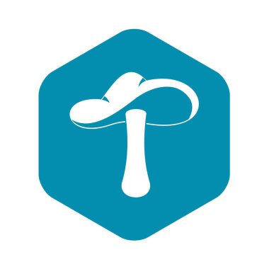 Sonbahar mantar simgesi, basit tarzı