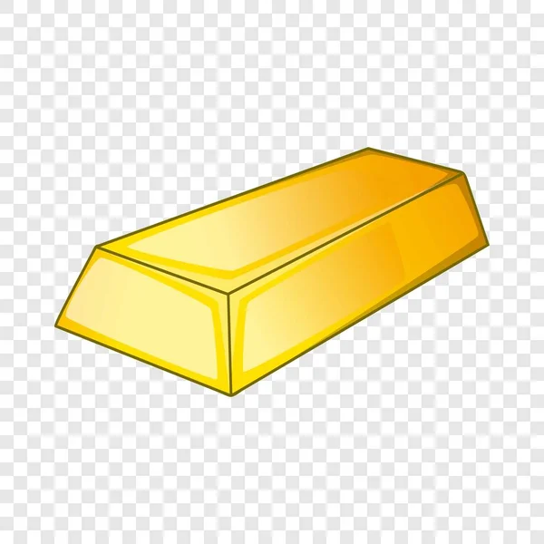 Icono de oro, estilo de dibujos animados — Vector de stock