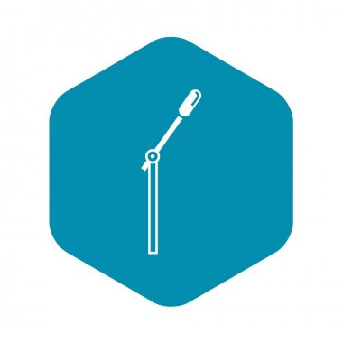 Mikrofon standı simgesini, basit tarzı