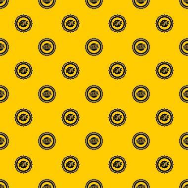 Bira şişesi kapağı desen vektörü