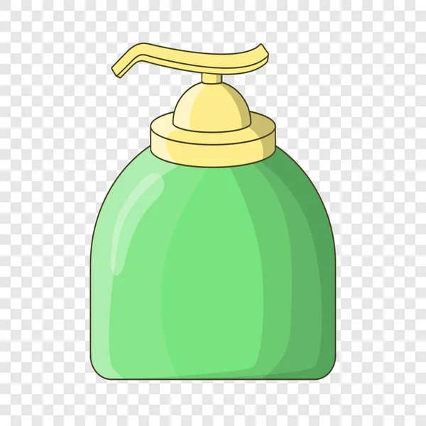 Icono de jabón líquido, estilo de dibujos animados — Vector de stock