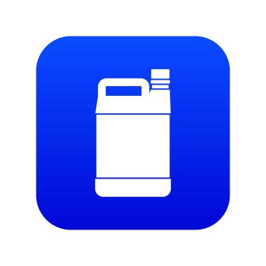 JERRYCAN simgesi dijital mavi