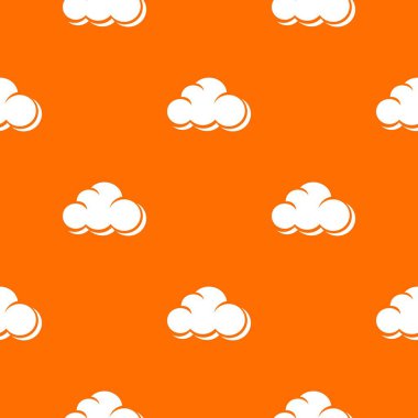 Web bulut uyrağı vektör turuncu