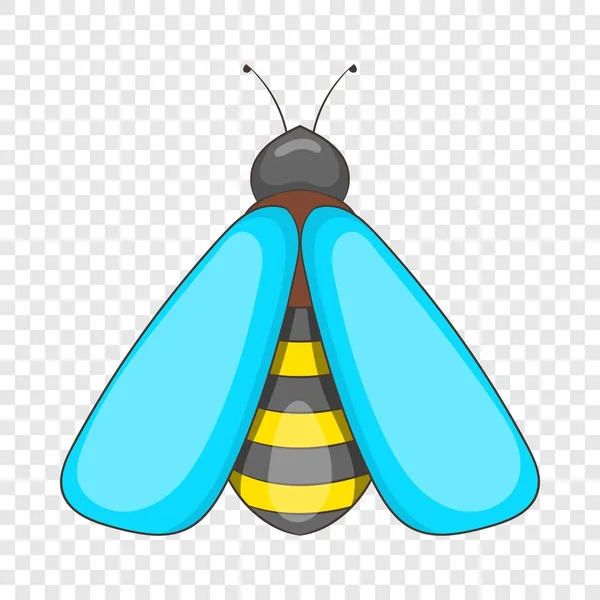 Bee icon, cartoon style — Stock Vector