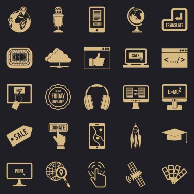 Site simgeler kümesi, basit stil oluşturma