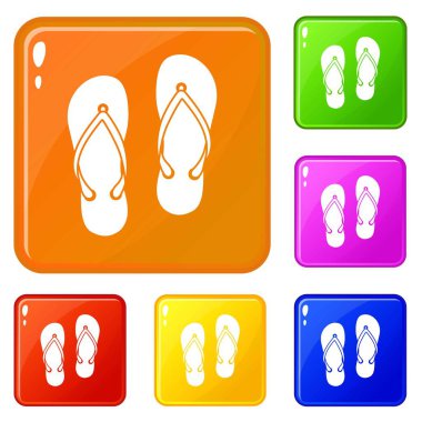 Slates simgeler vektör renk ayarlamak