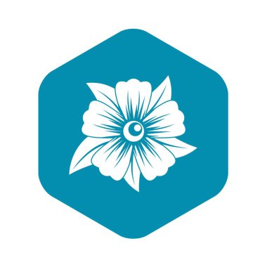 Çiçek simgesi, basit tarzı