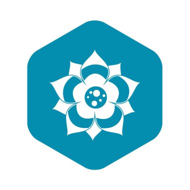 Çiçek simgesi, basit tarzı