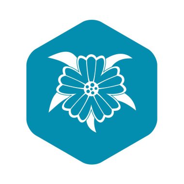 Çiçek simgesi, basit tarzı