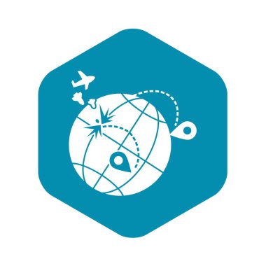 Küresel savaş geçiş simgesi, basit tarzı