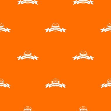 Eko jiro scooter desen vektör turuncu