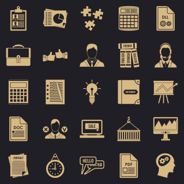 Simgeler kümesi, basit tarzı kağıt