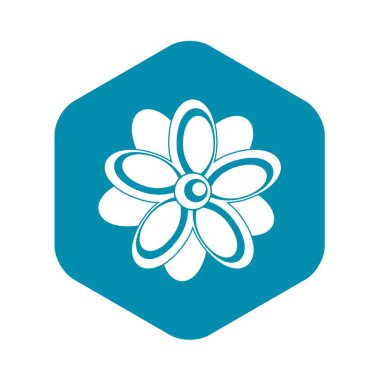 Çiçek simgesi, basit tarzı