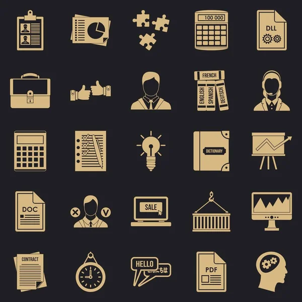 Simgeler kümesi, basit tarzı kağıt