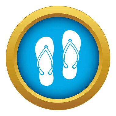 Slates simgesi mavi vektör izole