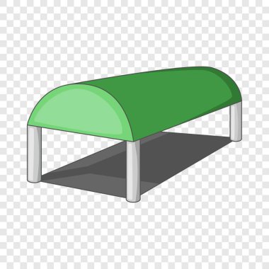 Ambar çatı simgesi, karikatür tarzı