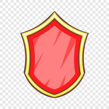 Kırmızı Emanet koruma kalkan kutsal kişilerin resmi, karikatür tarzı