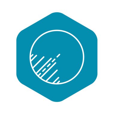 Yeni gezegen simgesi, anahat stili