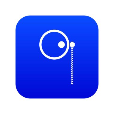 Monocle simgesi dijital mavi