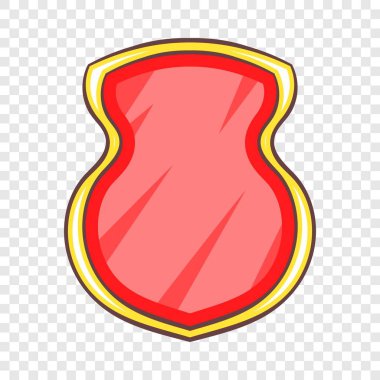 Emanet kalkan simgesi, karikatür tarzı