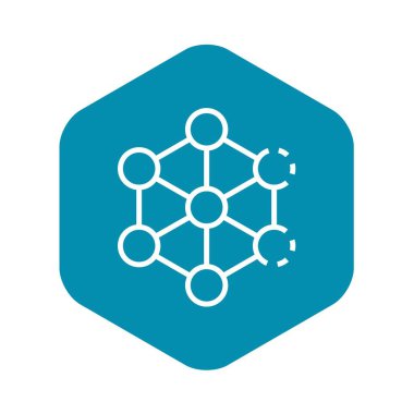 Karmaşık molekül simgesi, anahat stili