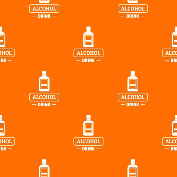 优质酒精模式矢量橙色 — 图库矢量图片