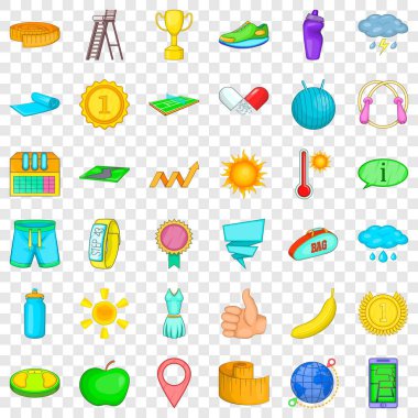 Düdük Icons set, karikatür tarzı