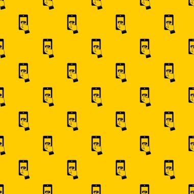 Akıllı telefon desen vektörü üzerinde oyun oynamak