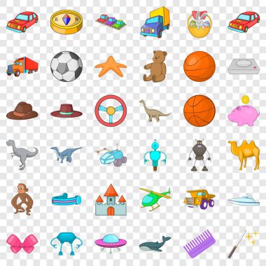 Pusula Icons set, karikatür tarzı