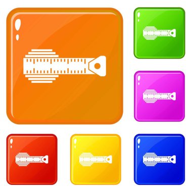 Santimetre simgelerini ölçme vektör rengini ayarlar