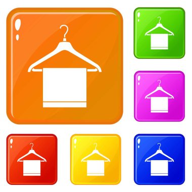 Bez simgeli askı vektör rengini ayarla